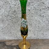 Petit vase ancien peint main