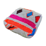 Moroccan carpet pouf