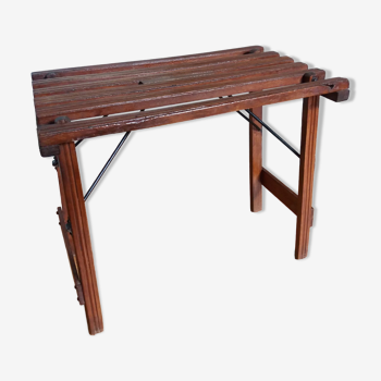 Old folding painter's or fishing stool