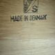 Teak extendable dining table by KS Møbler Denmark
