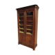 Bookcase old late 19th walnut