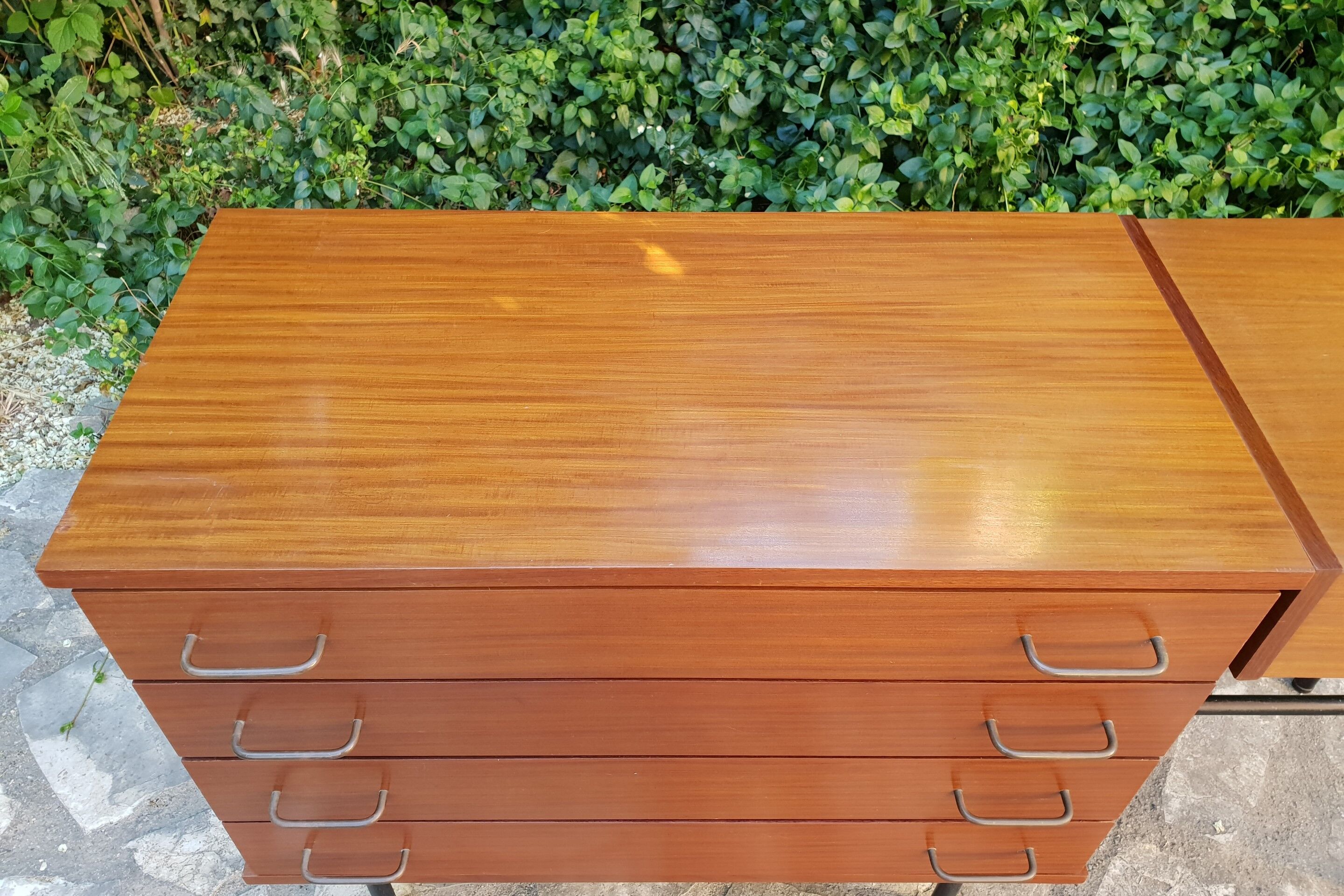 Commode coiffeuse moderniste 1950