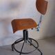 Adjustable industrial architect's workshop chair – 1960s
