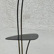 Arlus vintage 1950 reed floor lamp