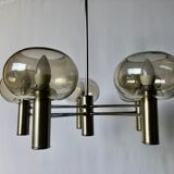 Chrome chandelier 1970
