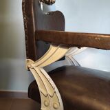 Art deco barber chair