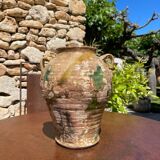 Terracotta pot jar