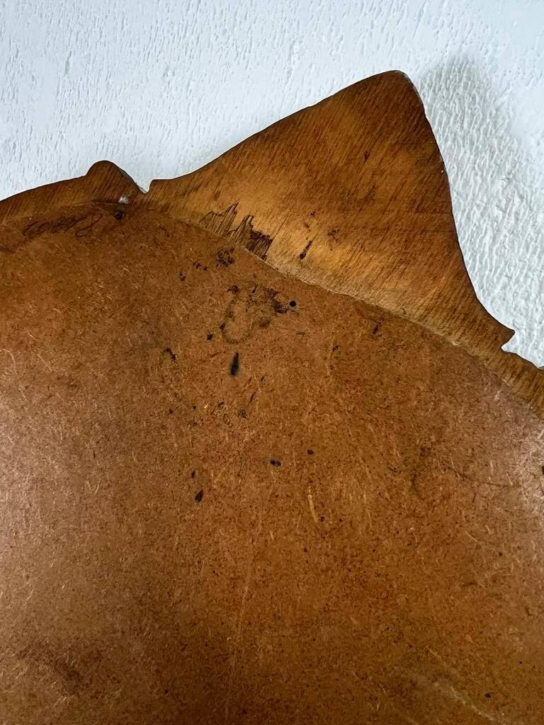 Vintage gold baroque mirror / wall mirror