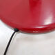 Space Age floor lamp with dark red shade - 1970s