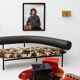 M.O.R. sofa designed by Javier Mariscal and Pepe Cortés for Akaba in 1986.