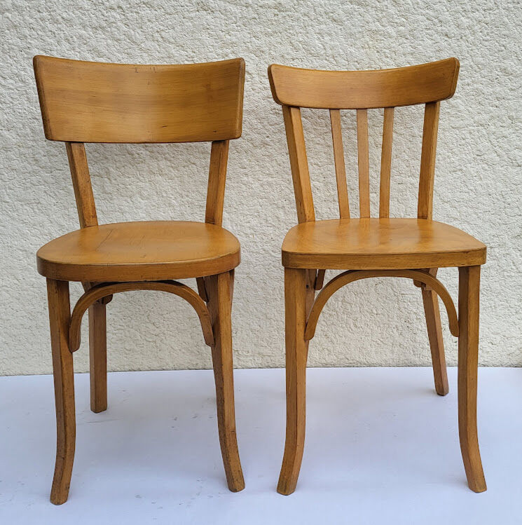 Set of 2 bistro chairs
