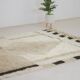 White Moroccan Rug - Modern Living Room Rug 150/250cm