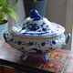 Antique earthenware vegetable dish from Matres Tolosane, attributed to Ribet and Bonnassies