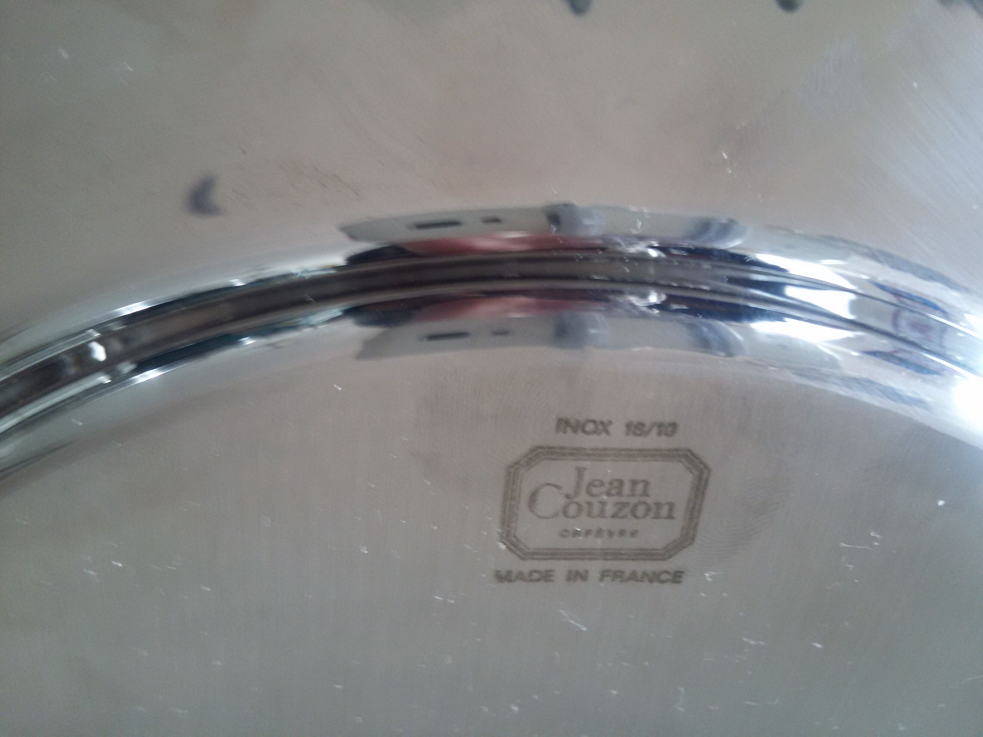 Assiettes de présentation inox Jean Couzon