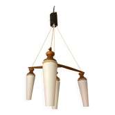 Lustre teck et opaline