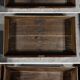 Scribanne chest of drawers in solid mahogany, Georgian period, England – 18th century