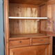 Armoire type cabinet vendéen, en bois massif