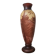Très grand Vase en pate de verre – décor paysage montagneux – H 50 cm
