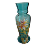 Legras vase with dahlia
