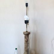 Jaan Mobach, Utrecht, Netherlands, large ceramic floor lamp from the 1960s.