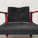 Mid-Century German Farmer Series chairs and table by Gerd Lange for Bofinger, 1960s, set of 5.