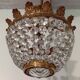 1960s crystal chandelier