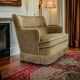 Danish velour 2 seater sofa, original condition, beech wood, 1960s