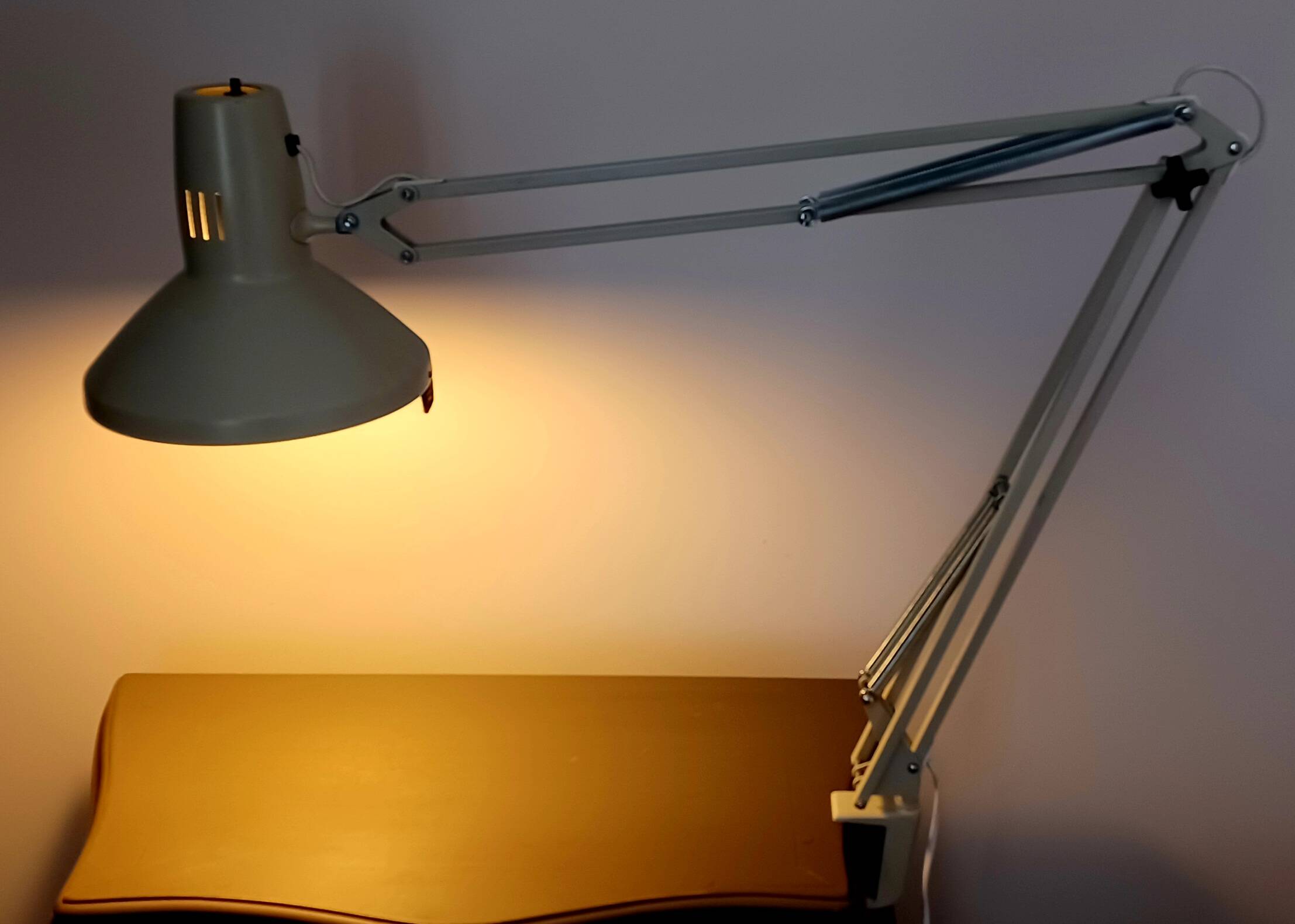 Workshop lamp, architect, articulated Unilux Type 231