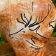 Lascaux prehistoric decorative pottery by Bruno Dose