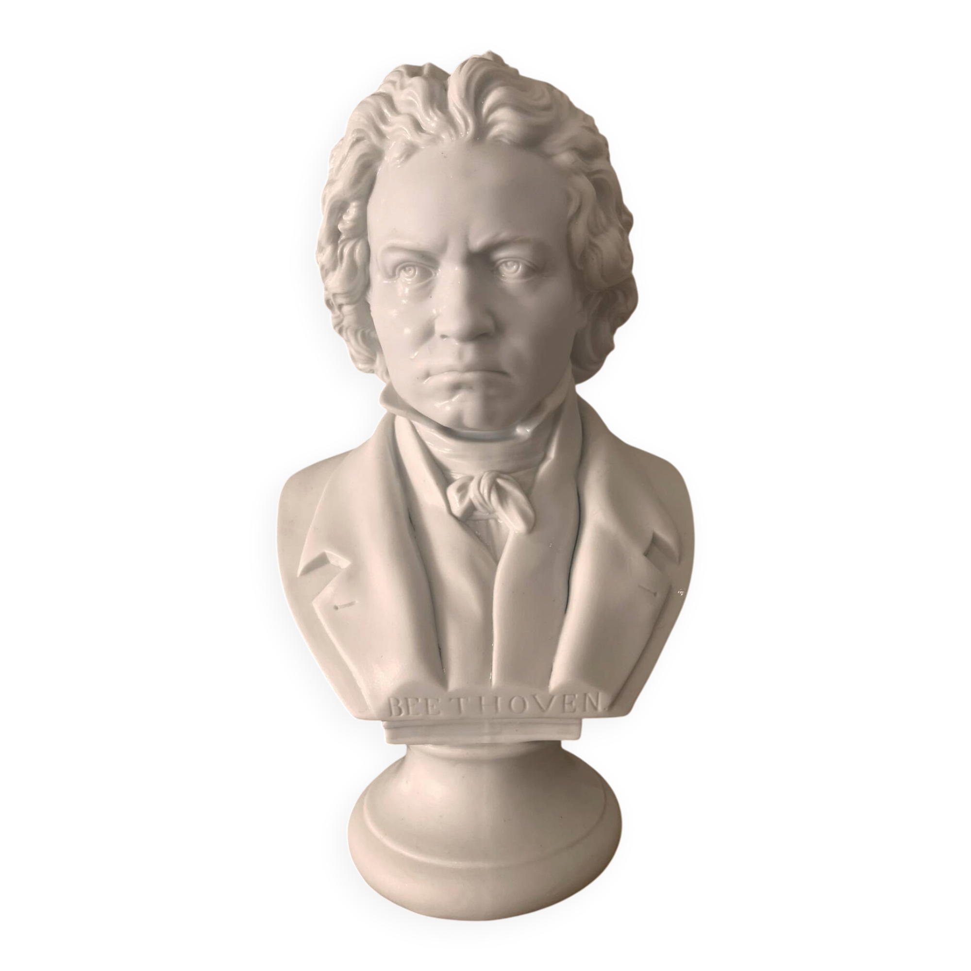 Beethoven bust in porcelain