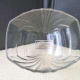 Cheese bell on its molded pressed glass tray