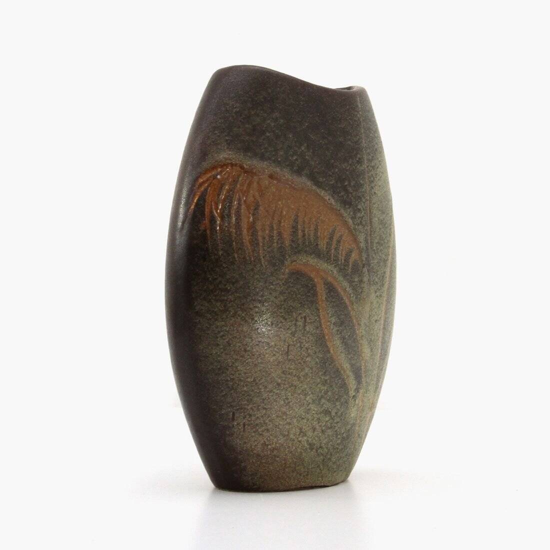 Ceramic vase with Scheurich decorations, 1980s