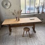 Perriand mountain furniture pine dining table