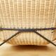 Mid-Century Rattan Lounge Chair