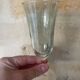 3 iridescent colored champagne glasses