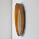 Miroir mural Space Age ambre français années 70