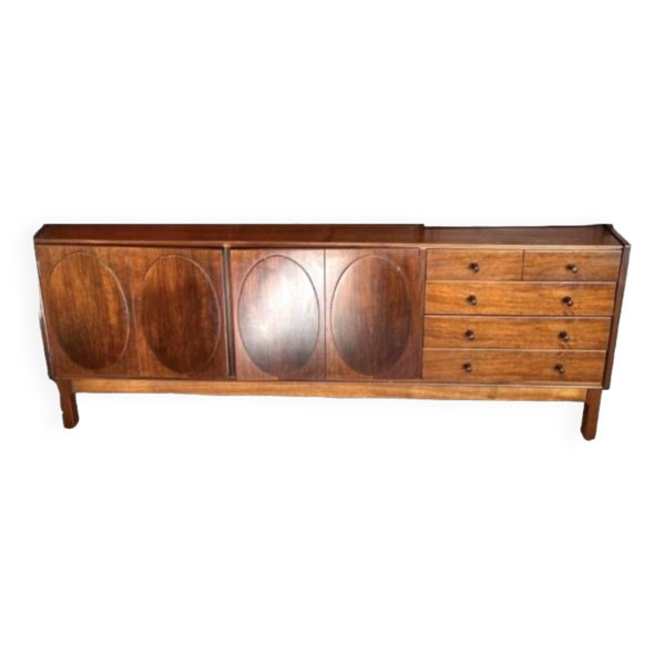 Enfilade scandinave vintage en teck