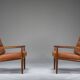 Set of Model 118 armchairs in rosewood by Grete Jalk for France & Son, 1960s