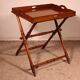 Servant Butler Tray in solid mahogany from the early 19th century.