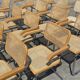 Set of 4 Cesca model armchairs by Marcel Breuer