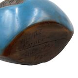 Wilmer W Ramirez, Lot de 2 vases en faïence, Amérique du Sud, années 1990
