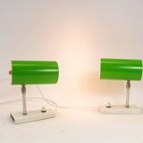 Midcentury table lamp | Also as wall mount | Vintage 60's design | SET OF 2