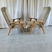Pair of Scandinavian armchairs