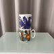 Pair of Villeroy & Boch Acapulco Mugs | 1970s Floral Design