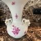 Decorative vase Herend Hungary - Apponyi Raspberry model - Adorned with a head