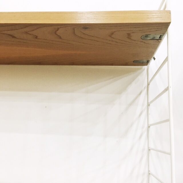 The Ladder Shelf wall unit, designed by  Kajsa & Nils Strinning for String, 1960s