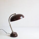 Metal Desk Lamp With Ring Light by Hala, the Netherlands 1950S