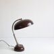 Lampe de bureau en métal avec anneau lumineux par Hala, Pays-Bas, années 1950