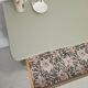 Commode vintage vert amande
