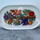 Plat en vitro porcelaine, modèle Acapulco de Villeroy et Boch